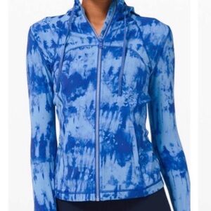 lululemon athletica Blue Tie-Dye Jacket